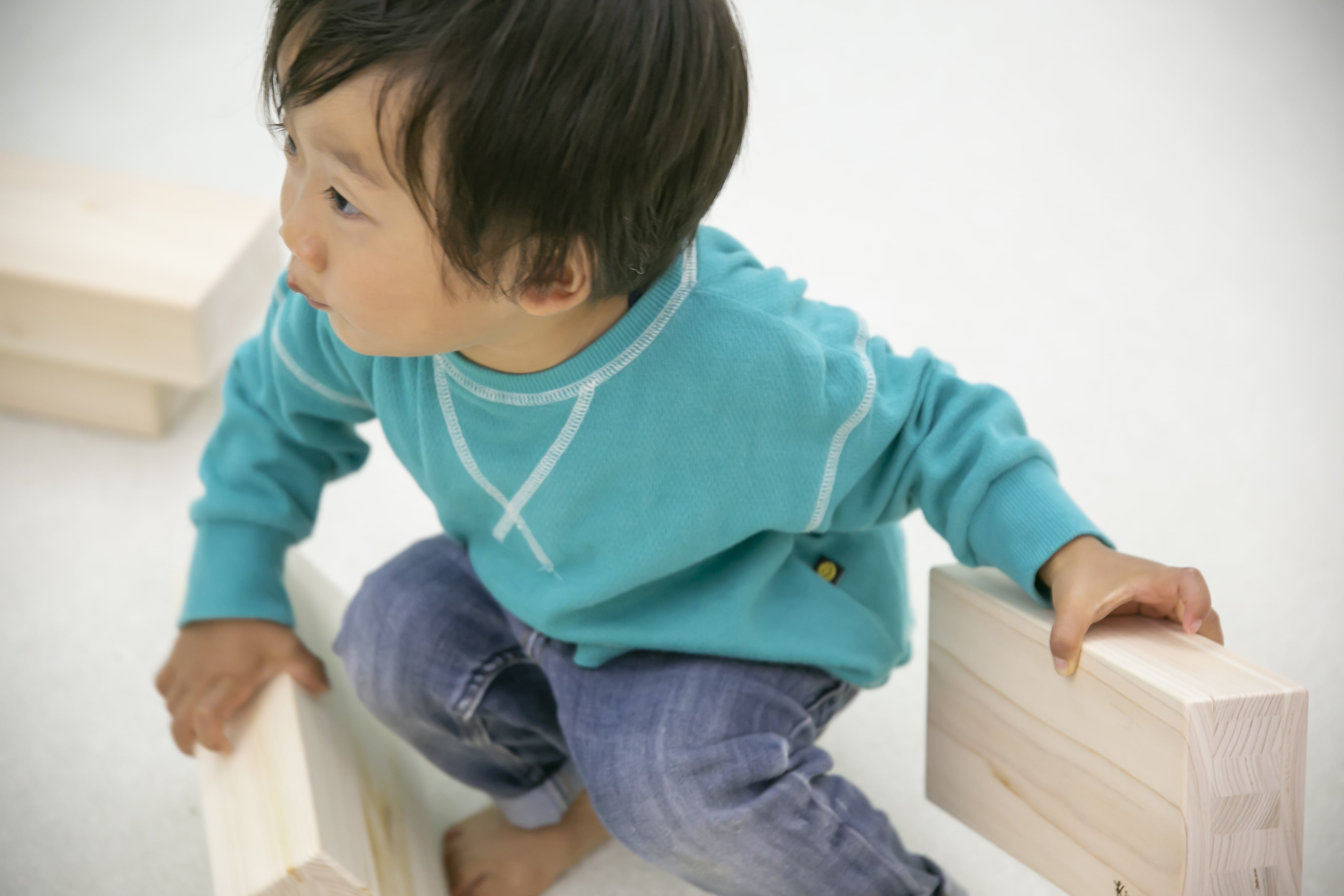 1歳児が持てる重さに